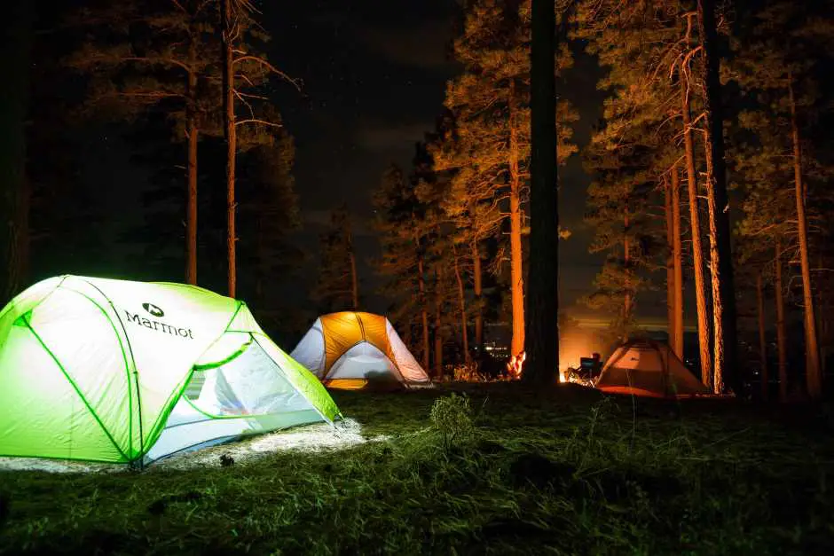 Buy camping lamps for tents and mobile homes