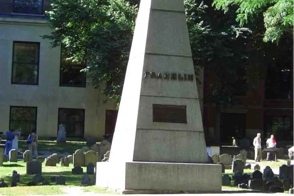 Granary Burial Ground on the Freedom Trail