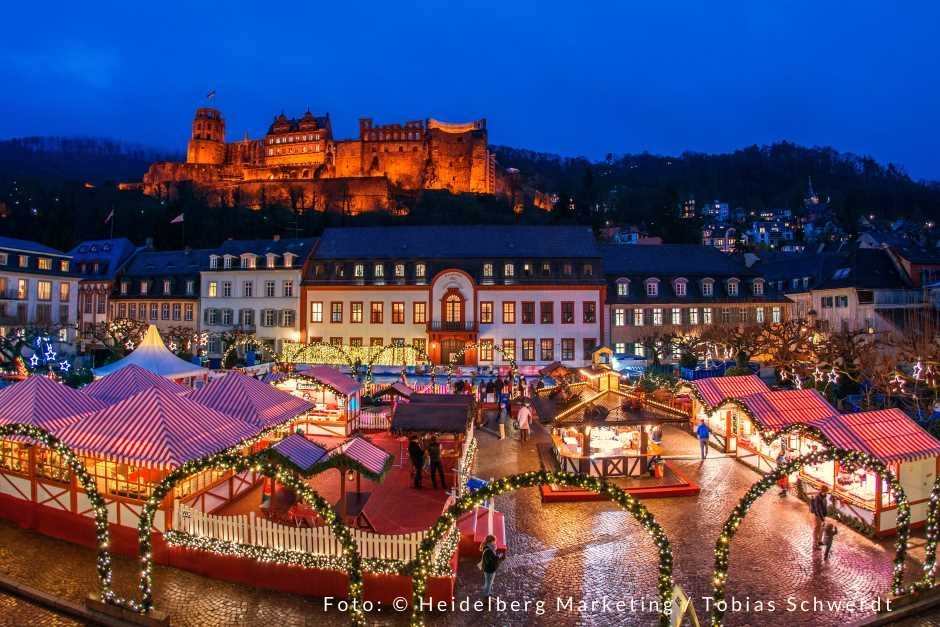 Weihnachtsmarkt in Heidelberg 2023