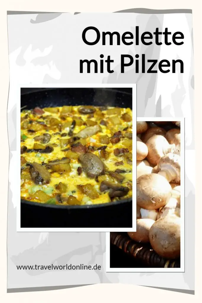 Omelette mit Pilzen