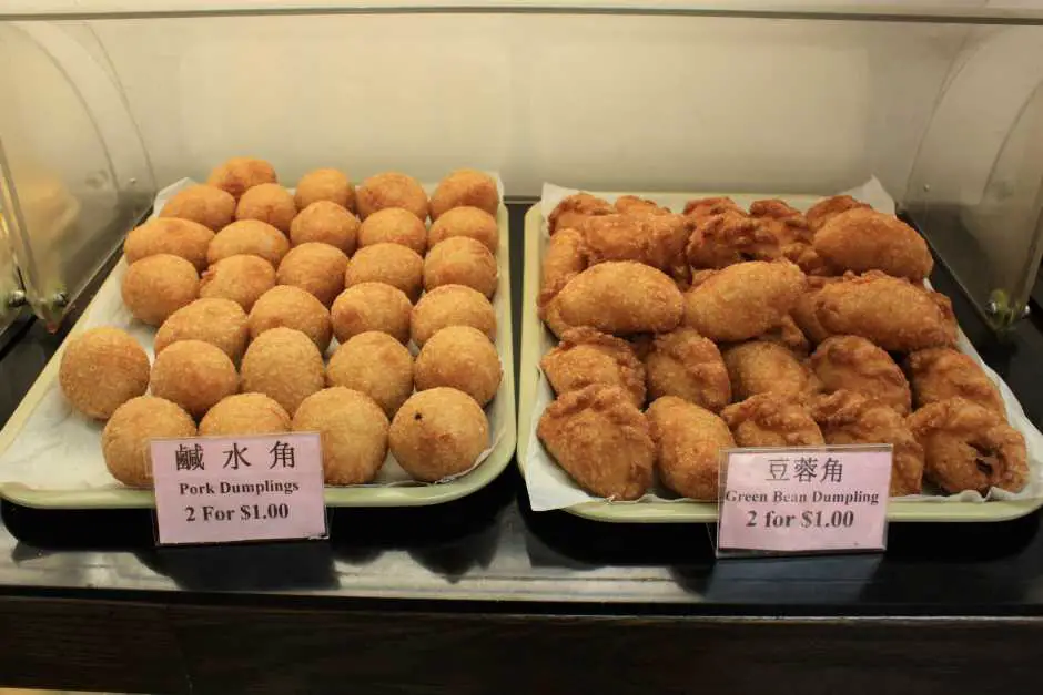 Pork Dumplings in Toronto Chinatown