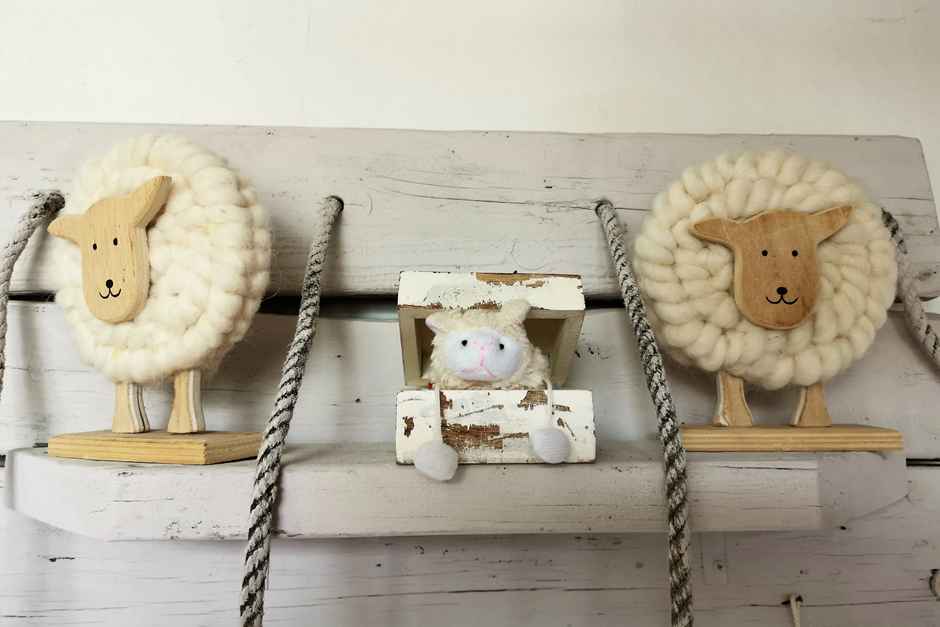 Sheep as decoration