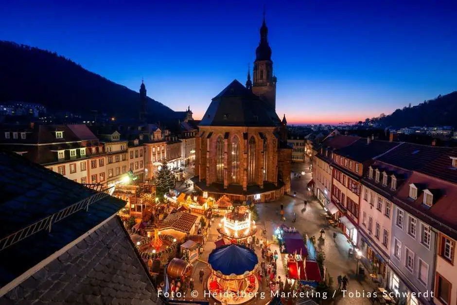 Weihnachtsmarkt in Heidelberg