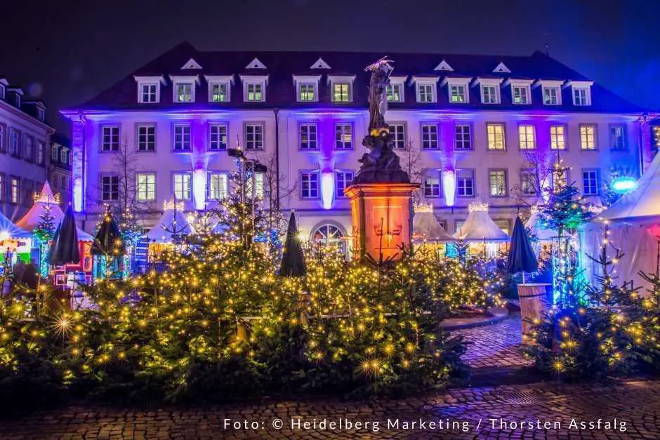 Christmas market in Heidelberg