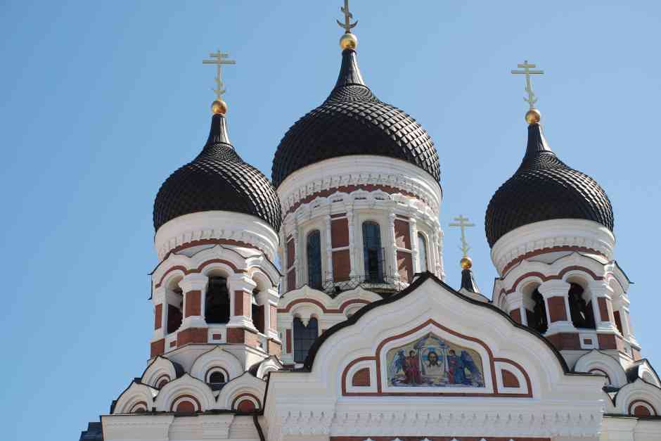 The Alexander Nevsky Cathedral in Tallinn