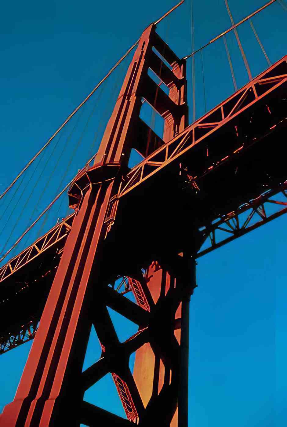 Golden Gate from below