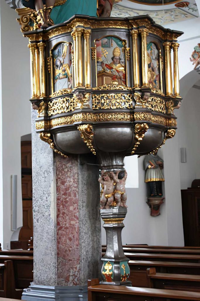 Pulpit in St. Peter in Bad Waldsee