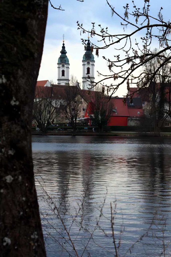 Stadtsee and Collegiate Church of St. Peter
