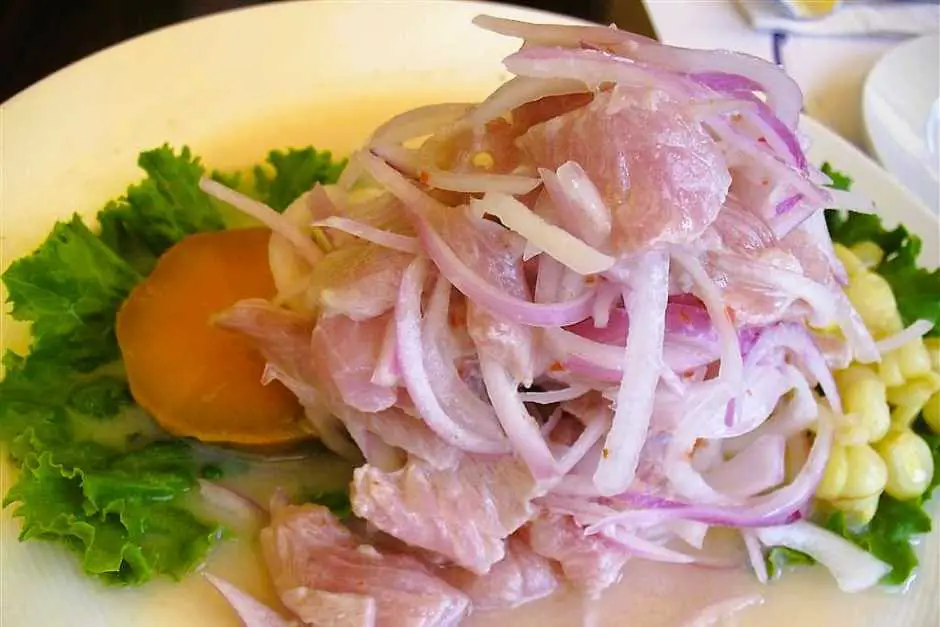 Original ceviche recipe from Peru