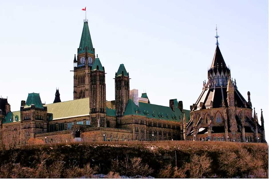 Ein Muss beim Ottawa Urlaub - das Parliament