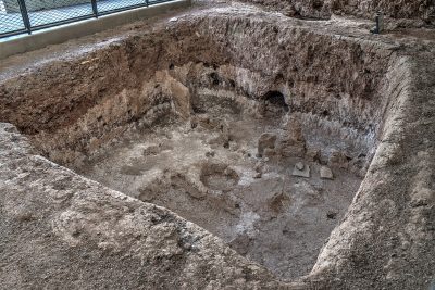 Pit houses in Mesa Verde National Park