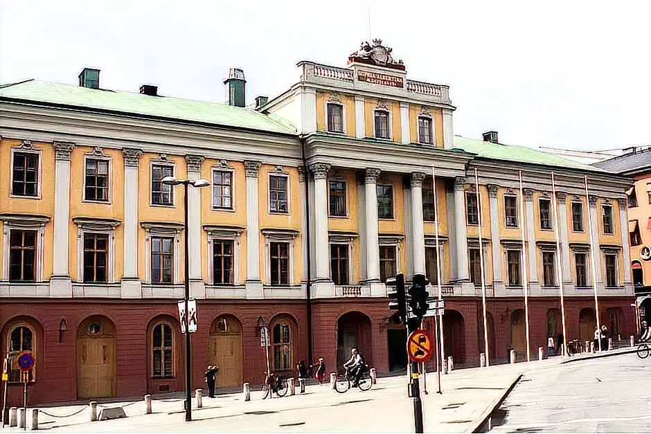 Das schwedische Aussenministerium am Gustav Adolfs Torg