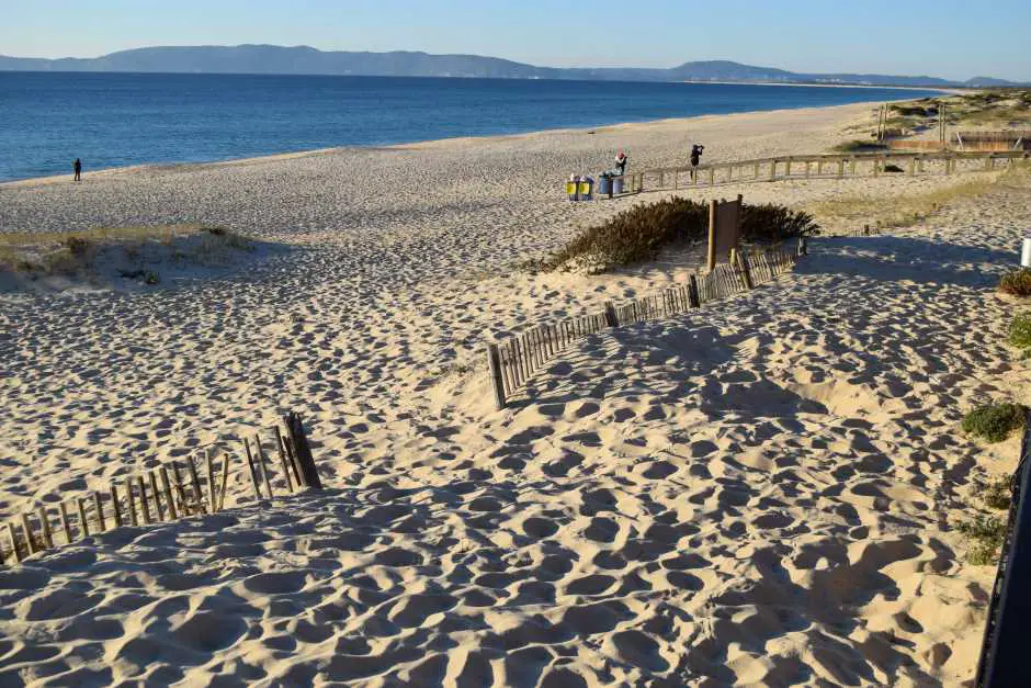 Portugal's beaches in winter