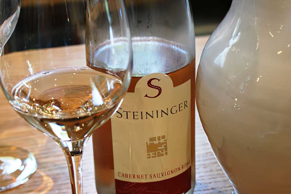 Cabernet Sauvignon Rosé vom Weingut Steininger