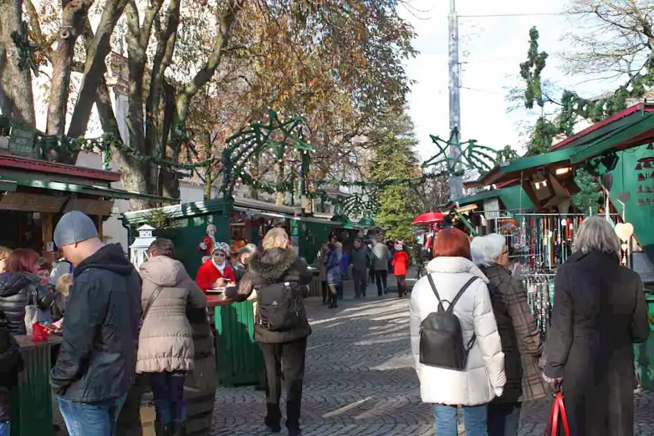 Drei Weihnachtsmärkte in Salzburg: der Weihnachtsmarkt am Mirabell-Platz