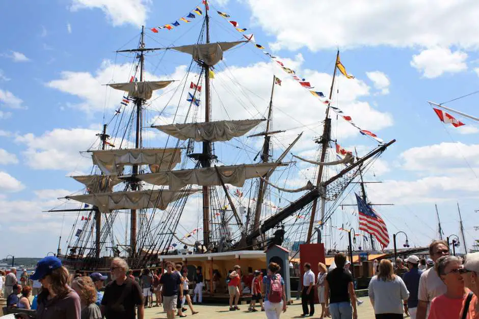 Harbor Promenade Halifax at the Tall Ships Festival