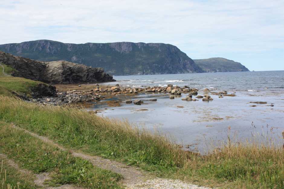 Hiking by the sea in Gros Morne National Park