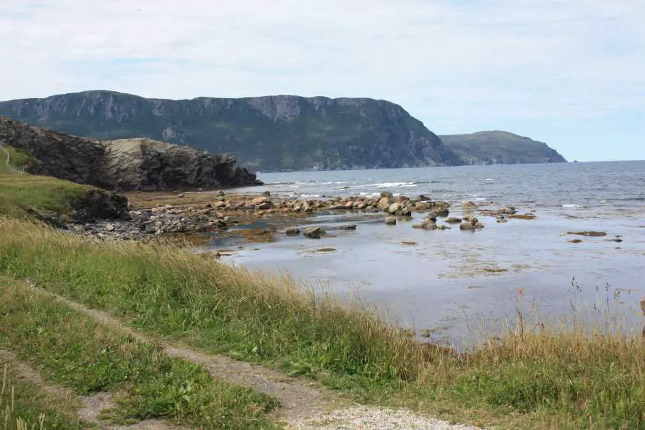 Im Gros Morne National Park Wandern am Meer