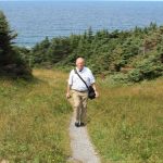 Petar hiking in Gros Morne National Park