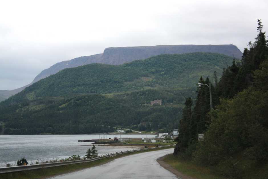 Tablelands in Gros Morne National Park