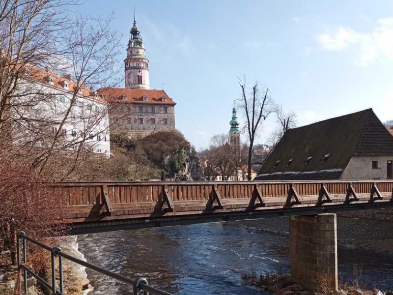 Cesky Krumlov on the Vltava