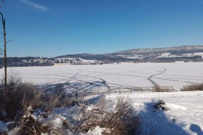 Lipno at the Lipno reservoir in the Czech Republic