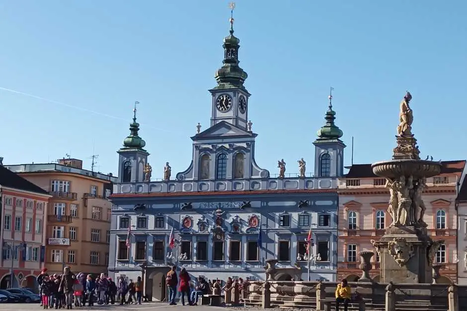 Rathaus von Budweis