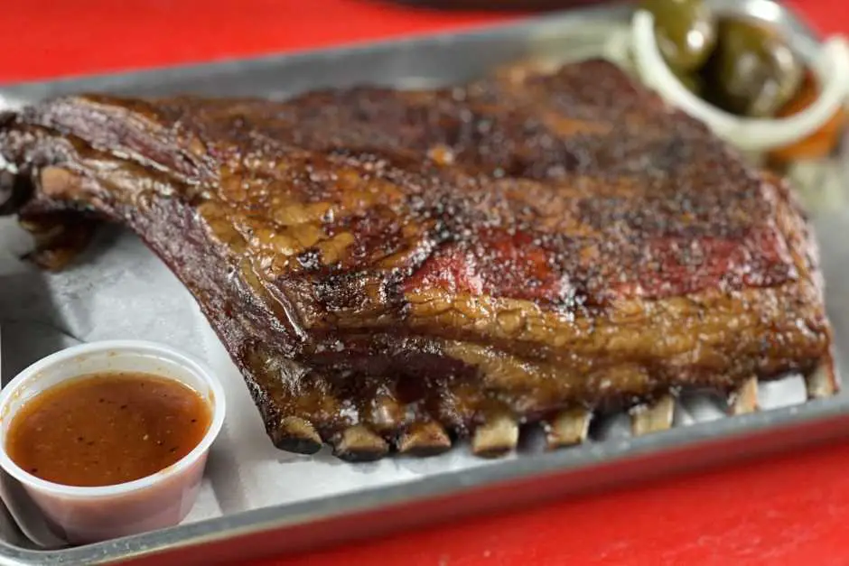 Spare ribs from Adrian Davila of Davila's BBQ in Seguin, Texas