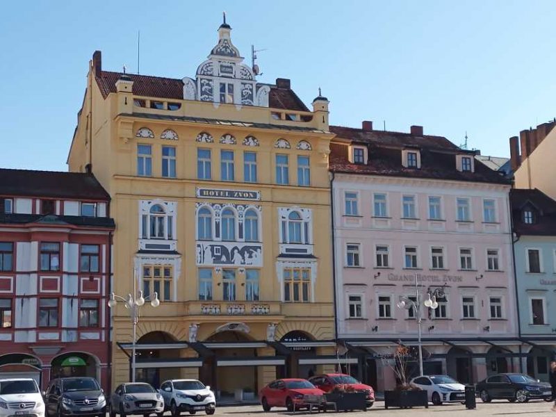Ten top hotels in České Budějovice Czech Republic