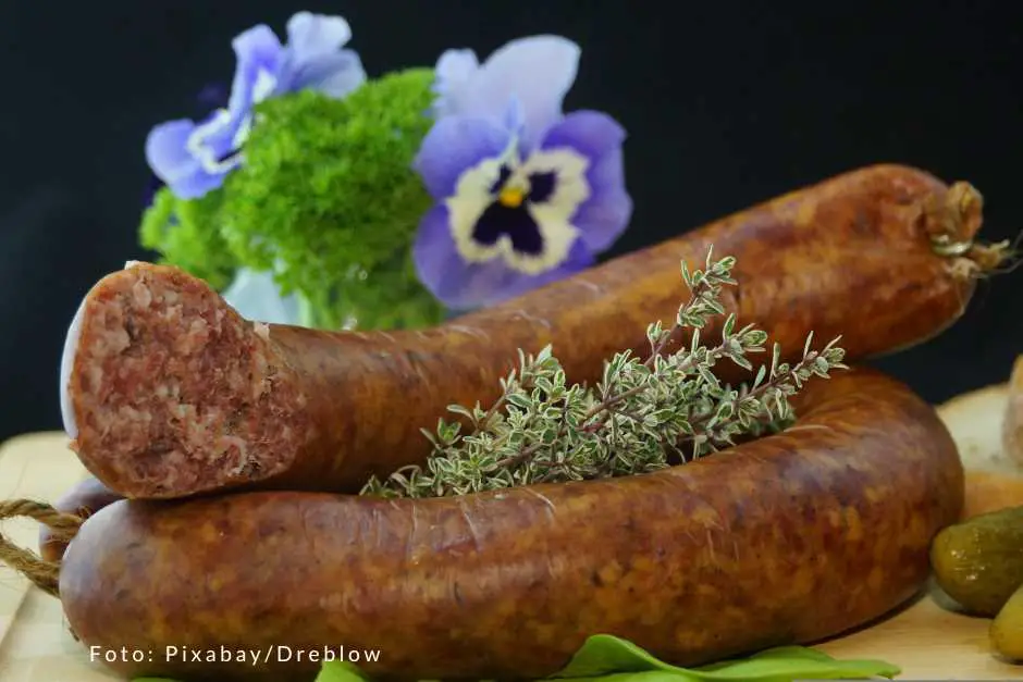 Sausage specialty from Bohemia