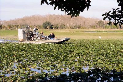 Airboat im Big Cypress National Preserve