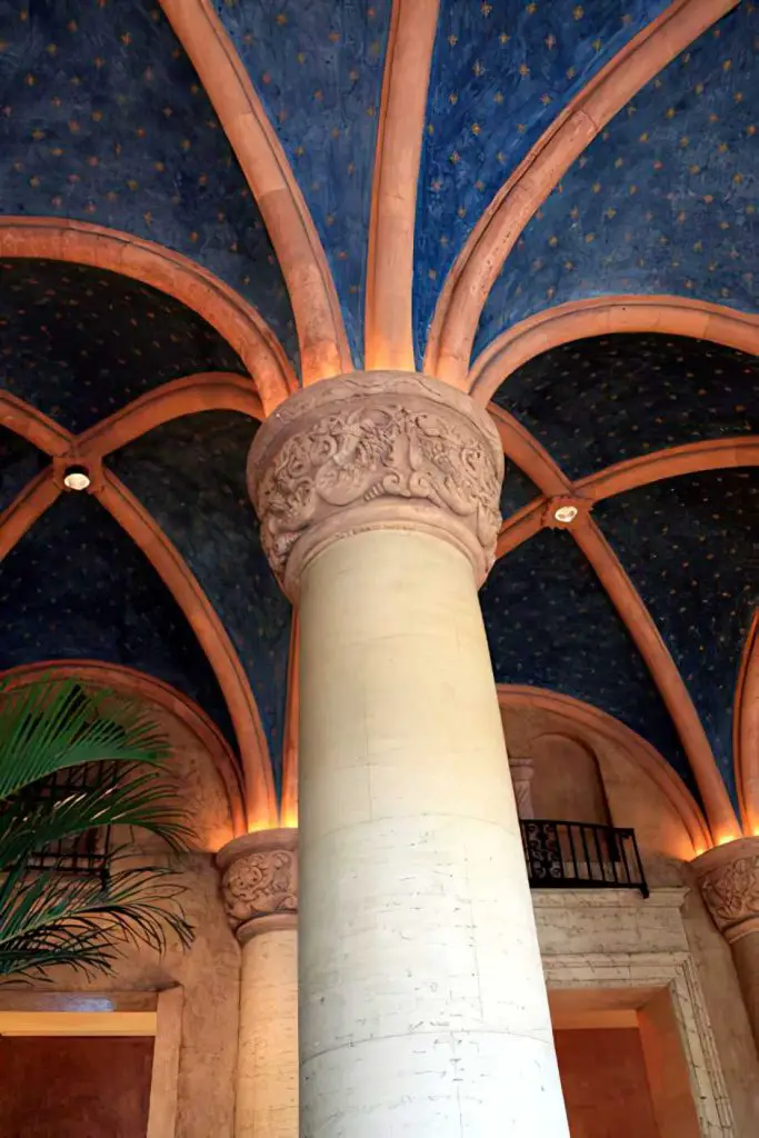 Opulent Columns at the Biltmore Hotel - Afternoon Tea at the Biltmore Hotel