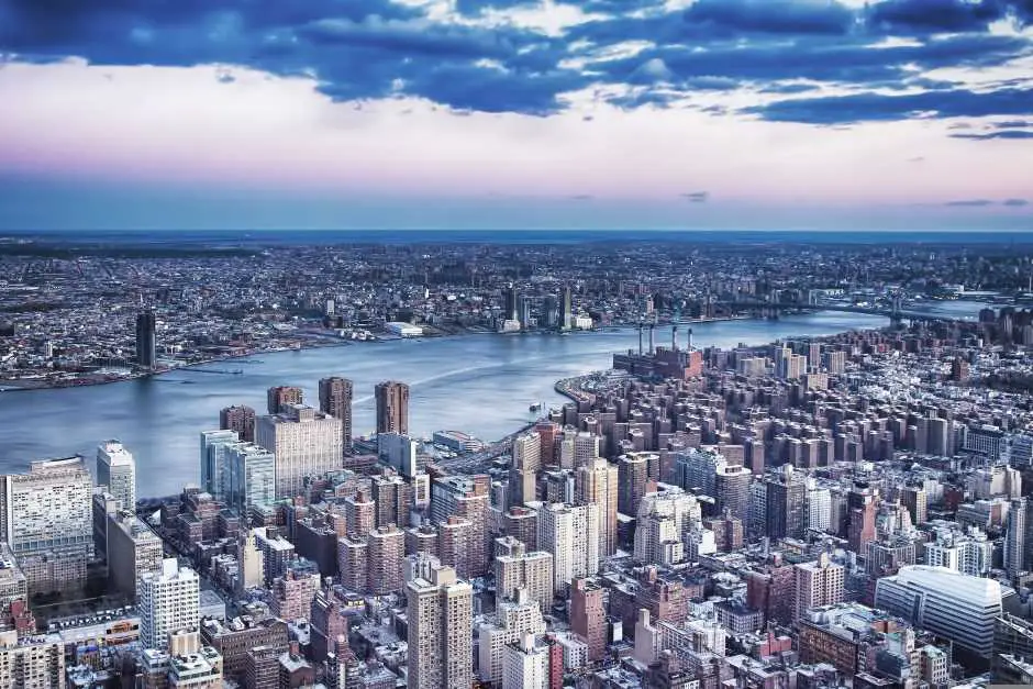 Manhattan from above