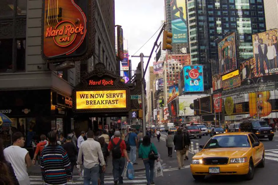 The Hard Rock Cafe New York