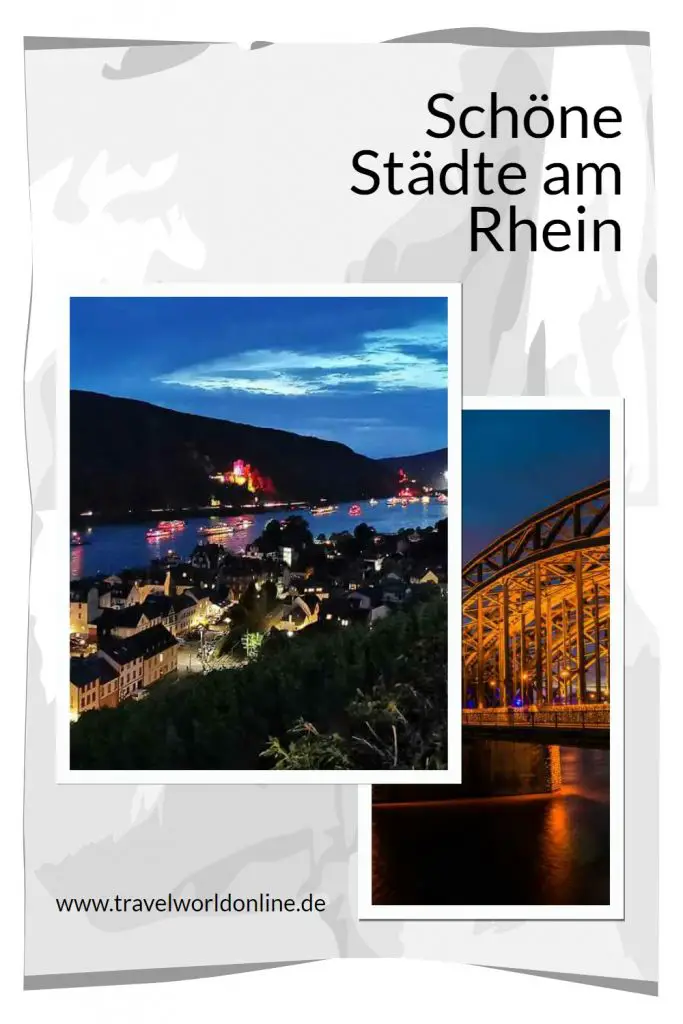 Beautiful cities on the Rhine