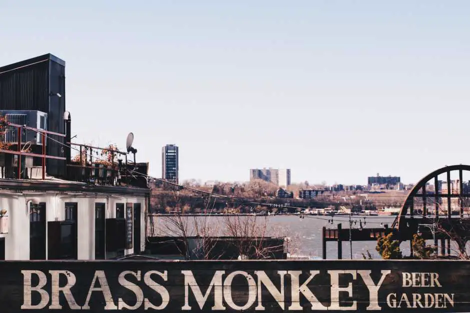 Der Brass Monkey Beer Garden