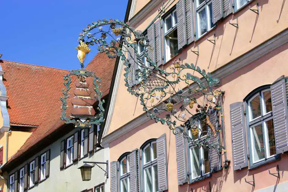 In the old town of Dinkelsbühl