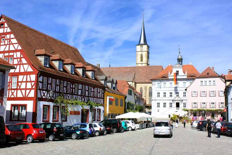 Iphofen - eine der schönen Städte in Bayern