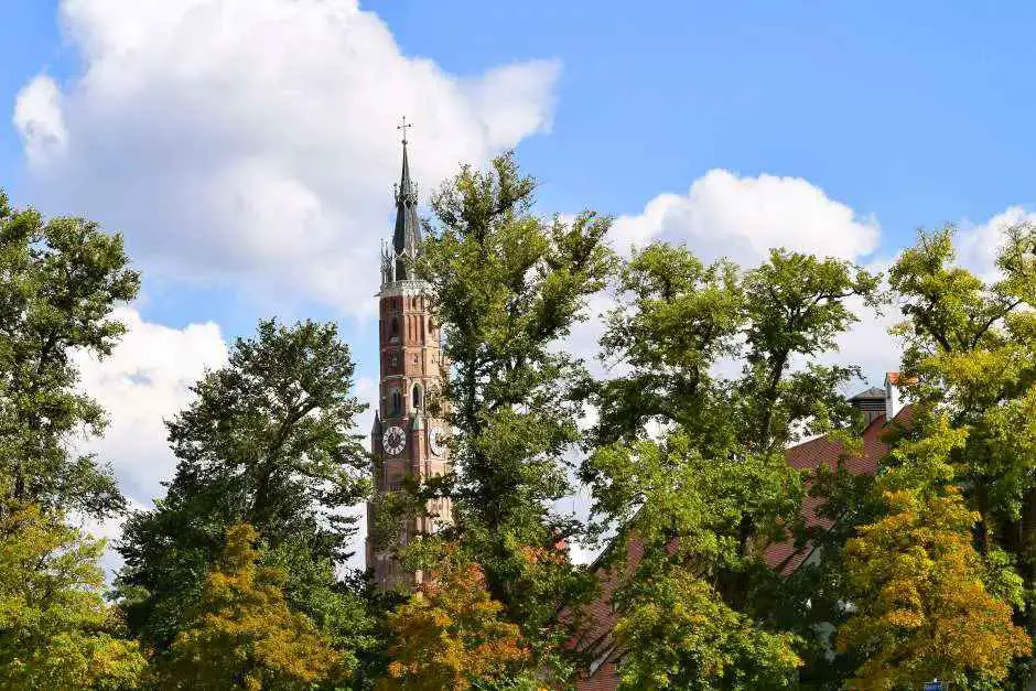 Landshut St Martin - schöne Städte in Bayern