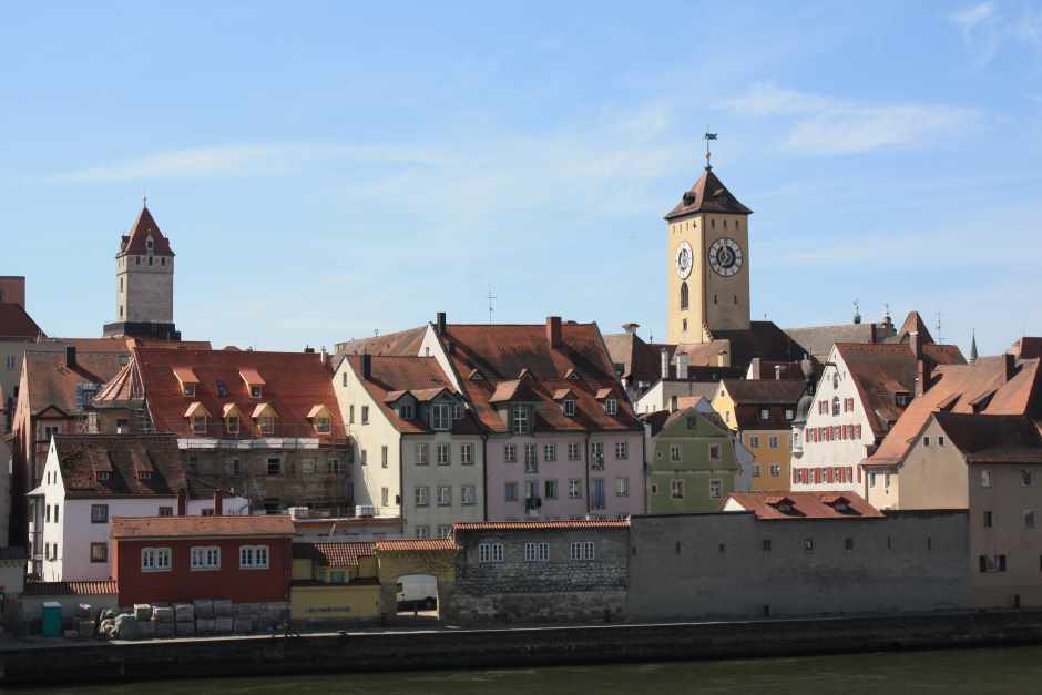 Regensburg - eine der schönen Städte in Bayern