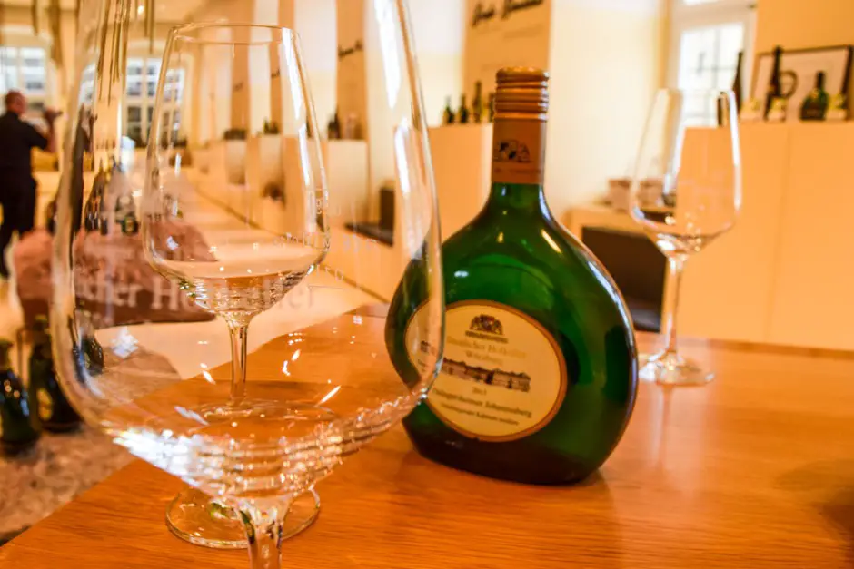 Wine tasting in the State Court Cellar in Würzburg