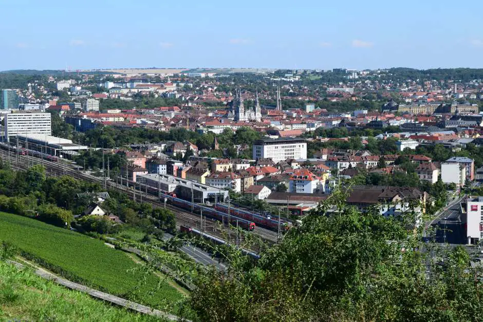 Würzburg Weinwanderung am Stein