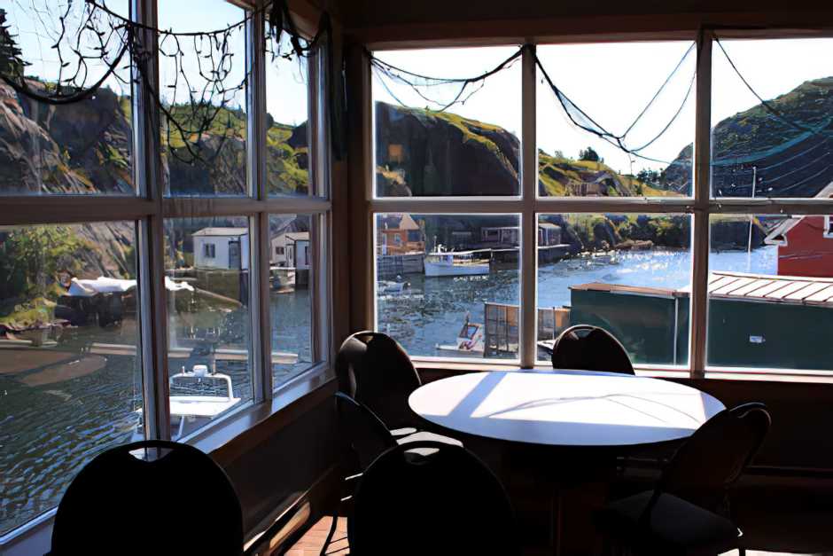 View from the Quidi Vidi Brewery tasting room
