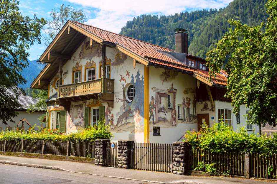 Beautiful villages in Bavaria - Oberammergau