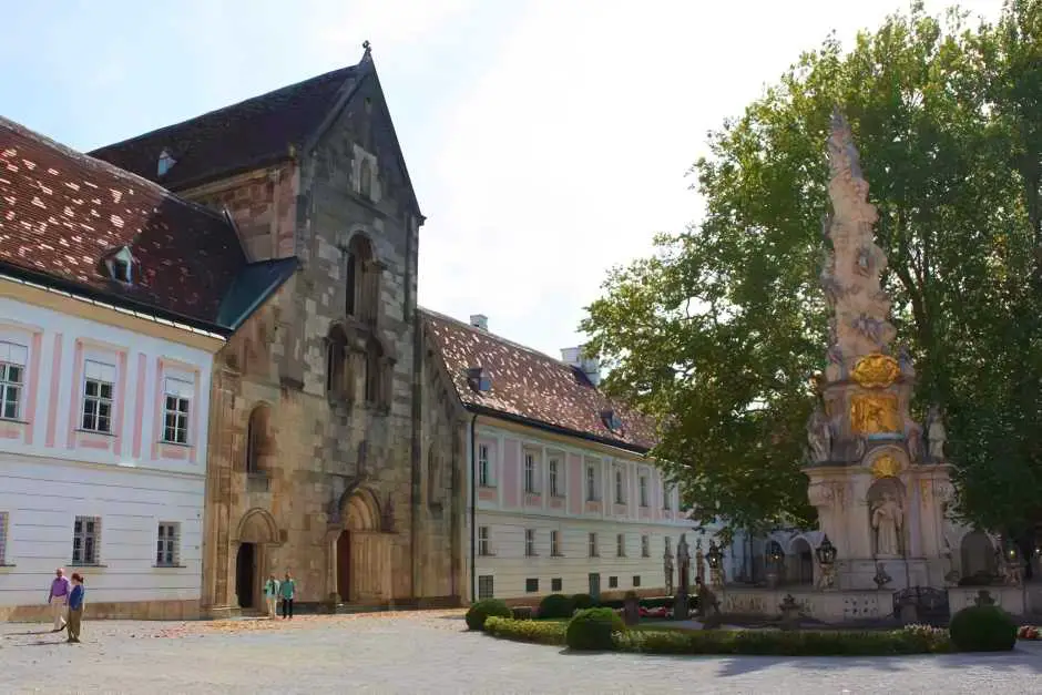 The monastery building of the Cistercian Monastery Heiligenkreuz