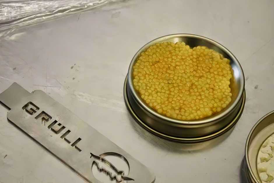 Das Highlight - weißer Kaviar