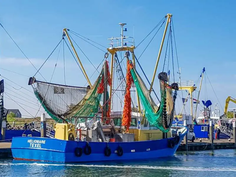 Fishing boat in Oudeschild