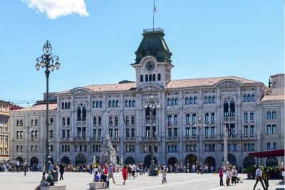 Trieste sights - the Grand Canal