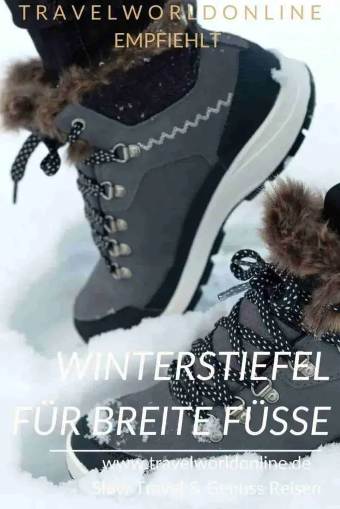 Winter boots for wide feet