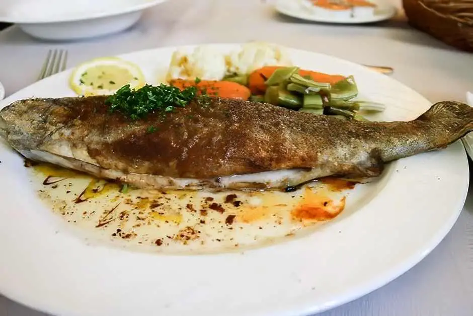 Trout is one of Luxembourg's culinary specialties